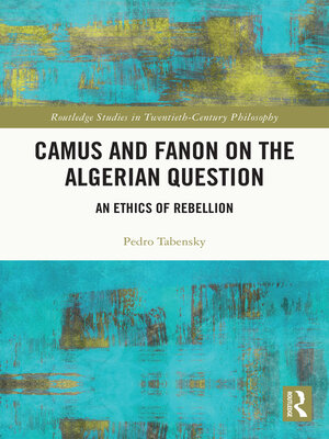 cover image of Camus and Fanon on the Algerian Question